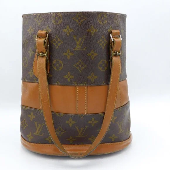 Louis Vuitton Vintage Bucket Bag | Medium | Leather Trim & Handles | Fair Cond - Picture 6 of 16